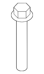 982807 - Electrical: Alternator Bolt for Volvo: S60, S80, V60, V70, XC60, XC70 Image