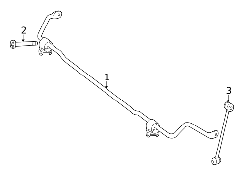 Stabilizer Bar & Components for 2013 Mercedes-Benz E350 #4