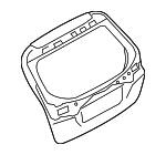 60809AN00A9P - Body: Lift Gate for Subaru: Outback Image