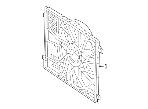 Cooling Fan for 2021 Mercedes-Benz A35 AMG #0