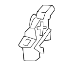 4E0823509J - : Latch for Audi: TT RS Quattro Image