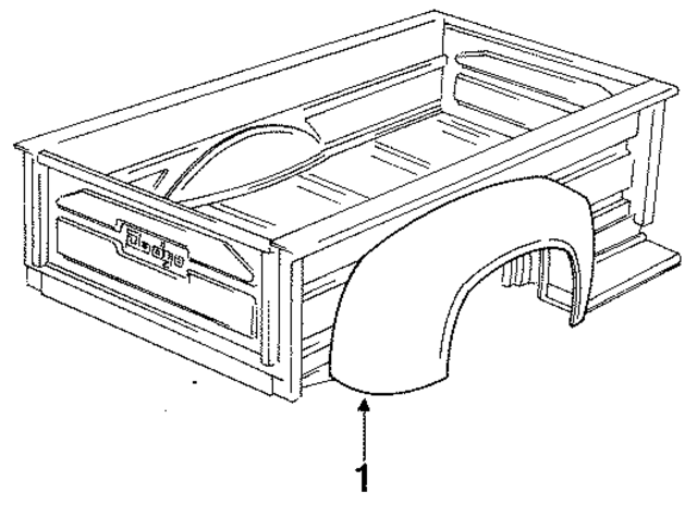 4212706 - Body: Fender for Mopar Image