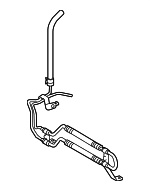 444020C012 - Steering: Power Steering Cooler Tube for Toyota Image