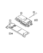 68655252AA - Electrical: Telematics Module Bracket for Mopar Image