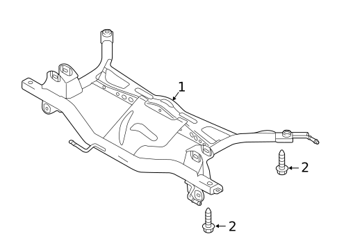 Suspension Mounting for 2017 Audi Q3 #2