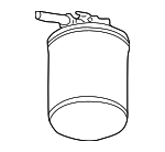 4723550 - Emission System: Vapor Canister for Chrysler: Fifth Avenue, Laser, LeBaron, Town &amp; Country | Dodge: 600, Aries, B150, B1500, B250, B2500, B350, B3500, Caravan, Charger, D100, D150, D250, D350, Dakota, Daytona, Diplomat, Grand Caravan, Lancer, Mini Ram, Omni, Ram 1500, Ram 2500, Ram 3500, Ramcharger, Viper, W100, W150, W250, W350 Image