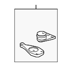 22666298 - Engine: Mount for Saturn: L100, L200, L300, LS, LS1, LW1, LW200 Image image