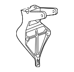 9127182 - Engine: Rear Bracket for Saturn: L100, L200, L300, LS, LS1, LS2, LW1, LW2, LW200, LW300 Image