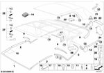 54348492774 - : Attachment Set, Sensor, Roll Bar for BMW Image