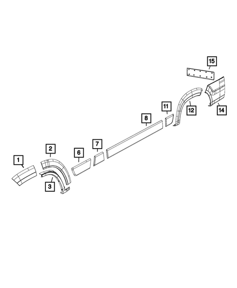 Moldings and Ornamentation for 2017 Ram ProMaster 1500 #0