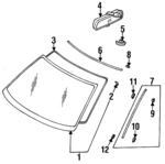 92031FA000EP - : Mirror Inside Cap for Subaru Image