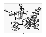 712000C230B4 - : Seat Assembly for Toyota: Sequoia Image