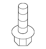 30622599 - Body: Lower Hinge Bolt for Volvo: C40 Recharge, EC40, S60, V60, V60 Cross Country, XC40, XC40 Recharge, XC60, XC90 Image