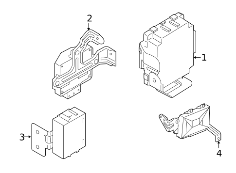 Electrical Components for 2020 Kia K900 #2