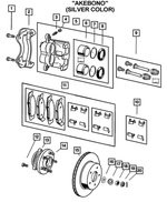 5093189AB - Service Brakes: Brake Bleeder Screw for Jeep: Grand Cherokee Image