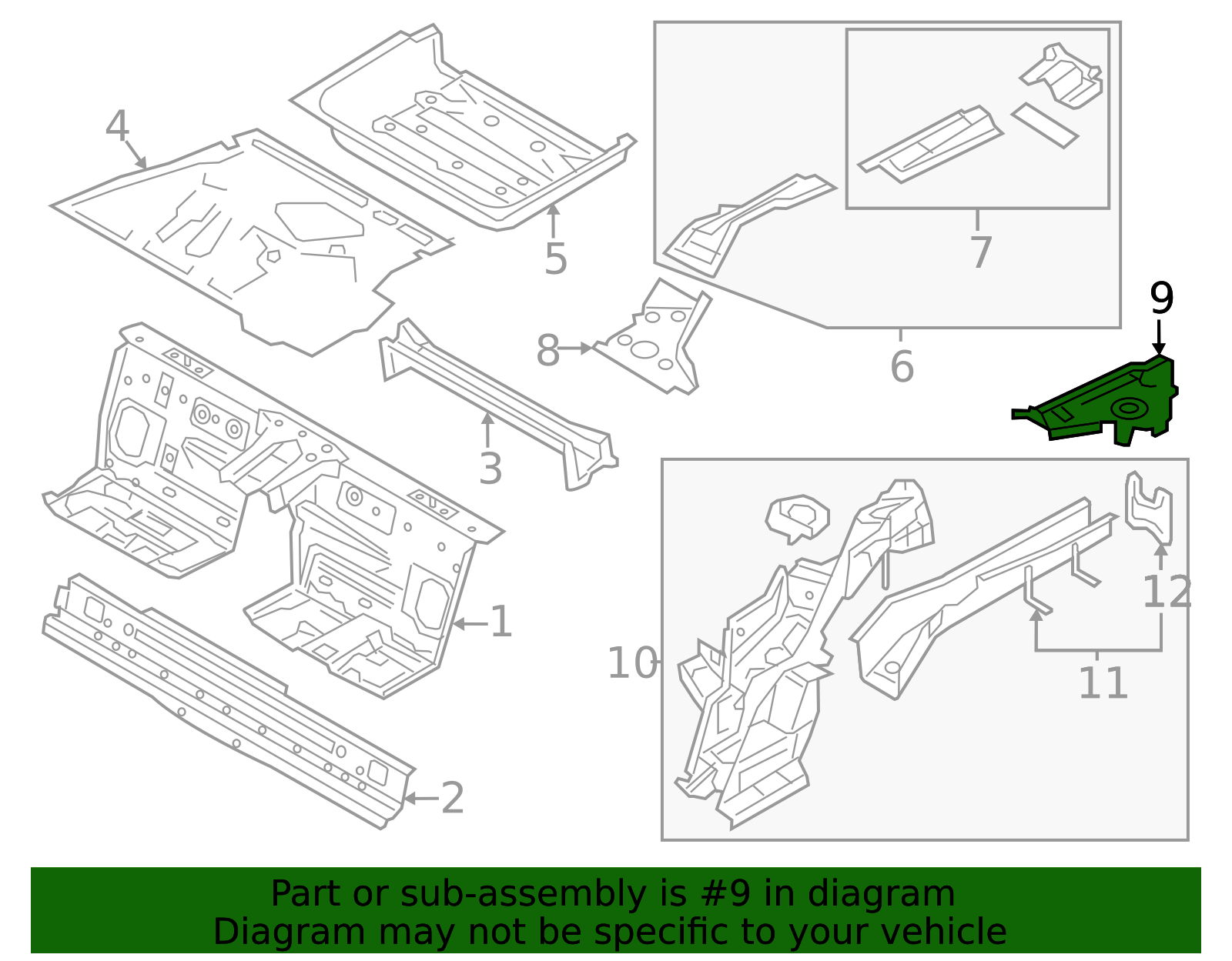2016-2025 Mazda MX-5 Miata Floor Extension N243-54-731 | OEM Parts