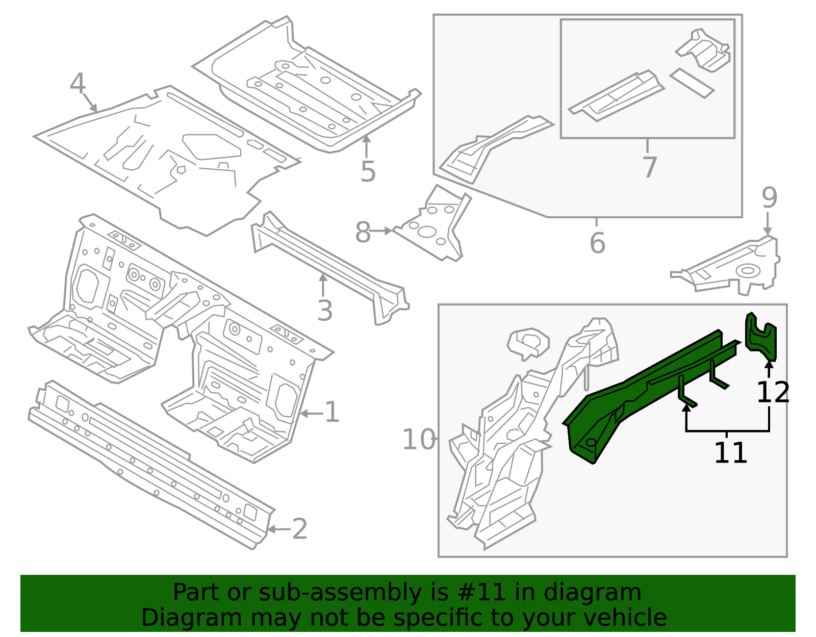 N2Y3-53-81XA - Frame Side Member 2016-2025 Mazda MX-5 Miata