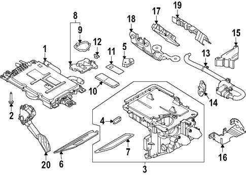 Fuel System Components for 2023 Nissan ARIYA #0