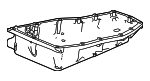 211515LJ000 - Automatic Transaxle: Oil Pan for Honda: Accord, Civic, CR-V Image