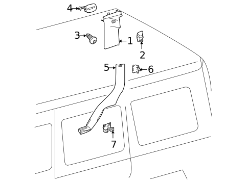 Interior Trim - Quarter Panels for 2023 Mercedes-Benz G 550 #0