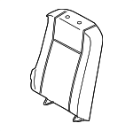 LK4Z6366601HC - Body: Seat Back Cover for Ford Image