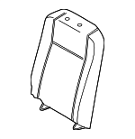 HK4Z6366601DAH - Body: Seat Back Cover for Ford: Transit-150, Transit-250, Transit-350, Transit-350 HD Image