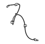 27540AN00A - Brakes: ABS Sensor for Subaru: Legacy Image