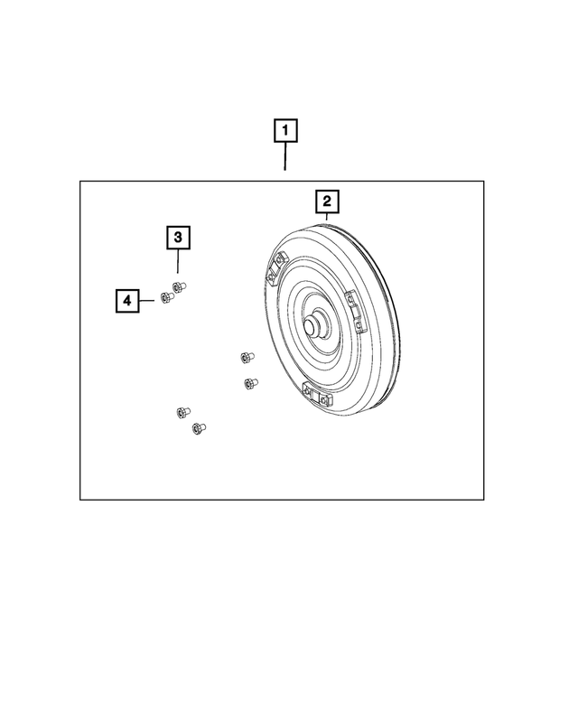 68420083AC - : Torque Converter for Mopar Image