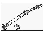 ML3Z4A376H - Suspension: Drive Shaft for Ford Image