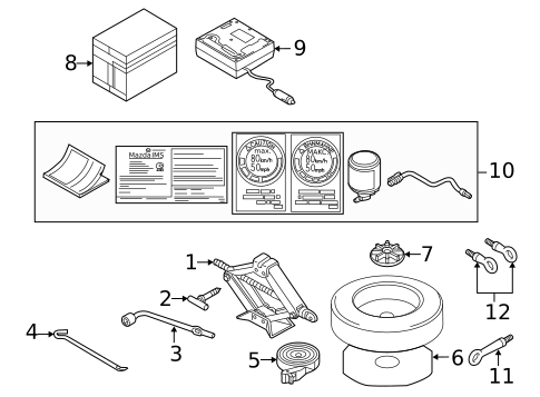 Jack & Components for 2016 Mazda 6 #0