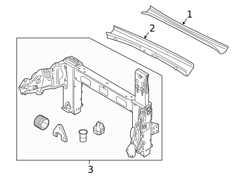 Stowage Compartment for 2017 Audi A5 Quattro #0