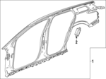 26483499 - Body: Uniside Assembly for GM Image