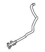 64219872160 - : HVAC Heater Hose for BMW: 540i xDrive, 740i, 750e xDrive, 760i xDrive Image