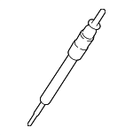 12230035934 - Electrical: Glow Plug for BMW: 328d, 328d xDrive, 530i, 535d, 535d xDrive, 540d xDrive, 540i, 740Ld xDrive, 740Li xDrive, X3, X5 Image