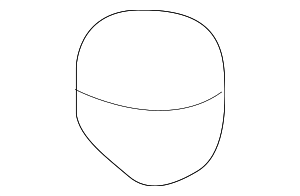 8L3837947 - Body: Door Hinge Cap for Audi Image