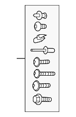 83A098617A - : Hardware Kit for Audi: Q3 Image