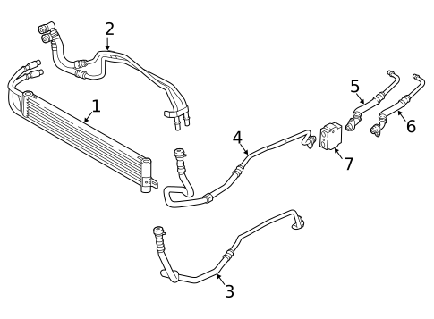 Trans Oil Cooler for 2016 BMW M2 #0