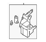 28910ZN50A - Body: Washer Reservoir for Nissan Image
