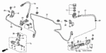 17713SE0003 - Chassis: CLAMP, FUEL PIPE for Honda Image