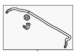 54810B1060 - Suspension: Stabilizer Bar for Hyundai Image
