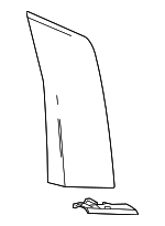 23310256 - : Tail Lamp - Passenger Side (RH) for Cadillac: ATS Image