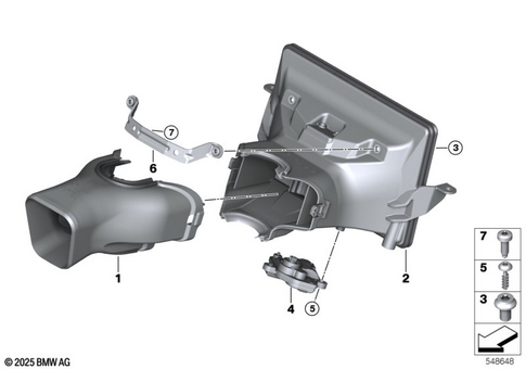 Intake Muffler for 2026 BMW-Motorrad M 1000 RR #1