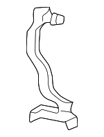 4628691AB - Body: Pull Pocket Bracket for Chrysler: 300M, Concorde, LHS | Dodge: Intrepid Image