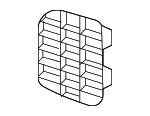 PC3Z17E810CA - Body: Grille Molding for Ford Image