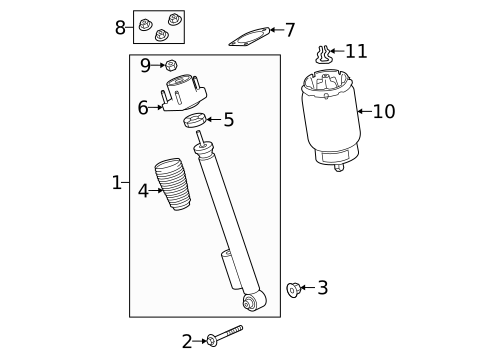 Shocks & Components for 2020 Land Rover Range Rover #0