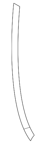 4A9877233 - Body: Sunroof Drain Hose for Audi Image