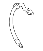 32246086 - Brakes: 2001-2007 Volvo Flex Hose for Volvo: C70, V70, XC70 Image