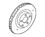 31471830 - : Disc Brake Rotor Front for Volvo Image