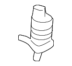 PAB955651 - Body: Washer Pump for Porsche: 718 Boxster, 718 Cayman, 718 Spyder, 911, Boxster, Cayman, Panamera, Taycan Image