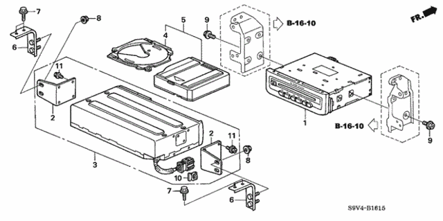 CD Changer for 2005 Honda Pilot #0